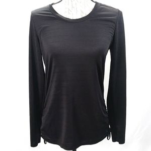 EUC danskin now side tie long sleeve